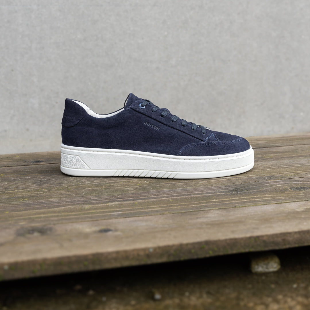 MILLER RETRO Dark Blue Suede