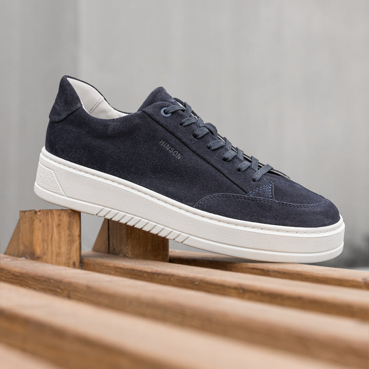 MILLER RETRO Dark Blue Suede