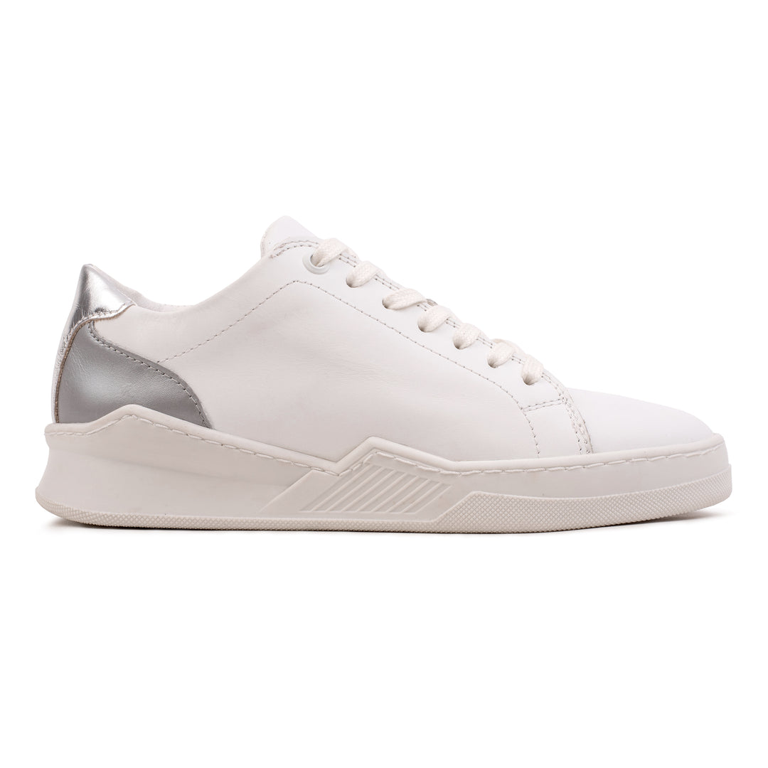 SPENCER CITY White/Argento Leather