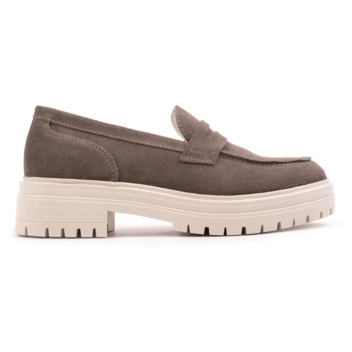 LEYTON LOAFER SADDLE Talpa Suede