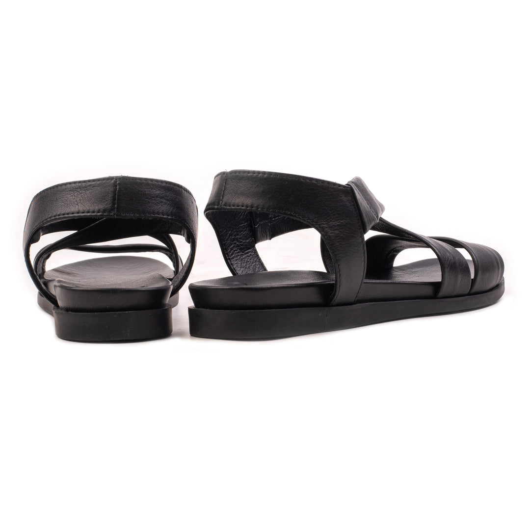 SANDAL WOMEN 405 Black Leather