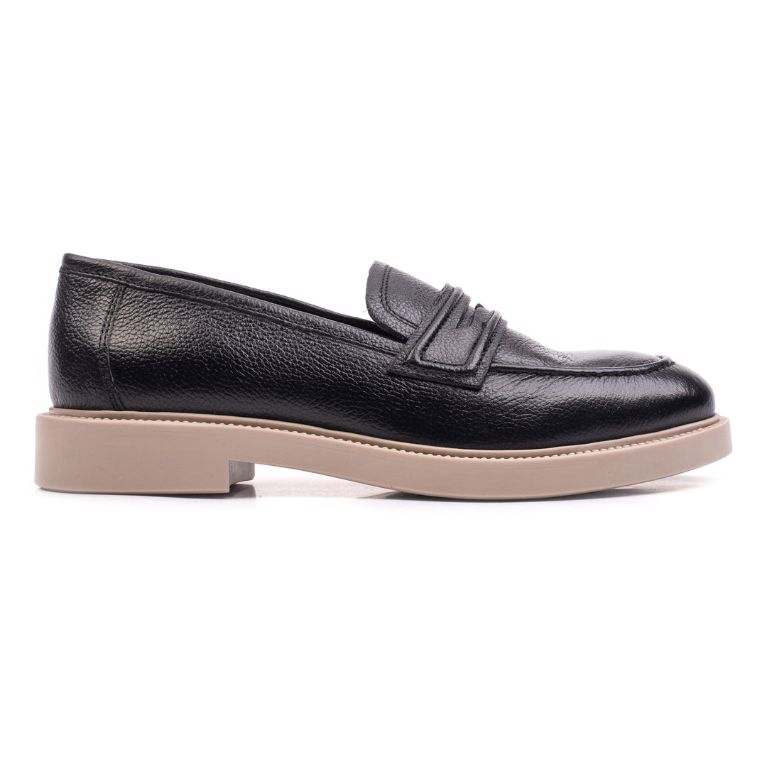 ANGEL LOAFER Black Leather