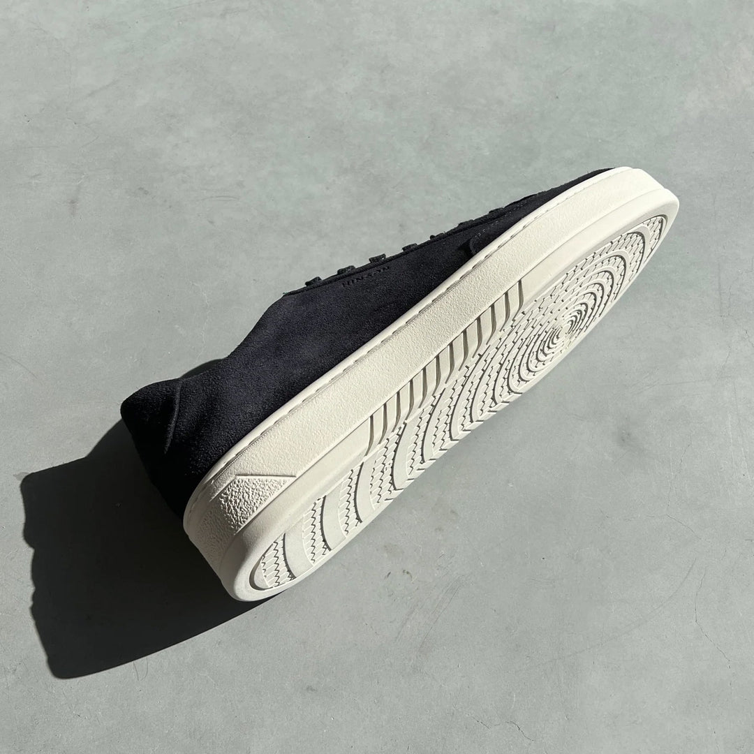 MILLER RETRO Dark Blue Suede