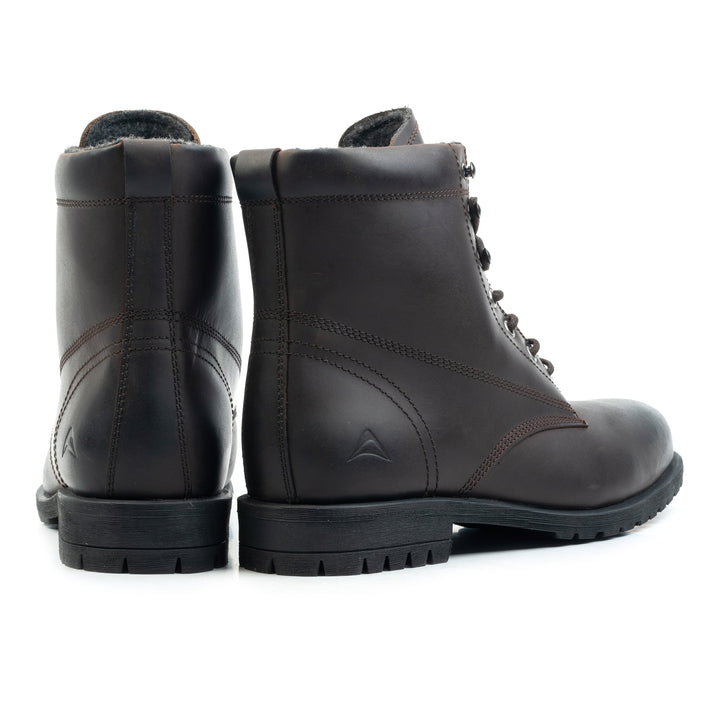 GORDON MID BOOT Dk Brown