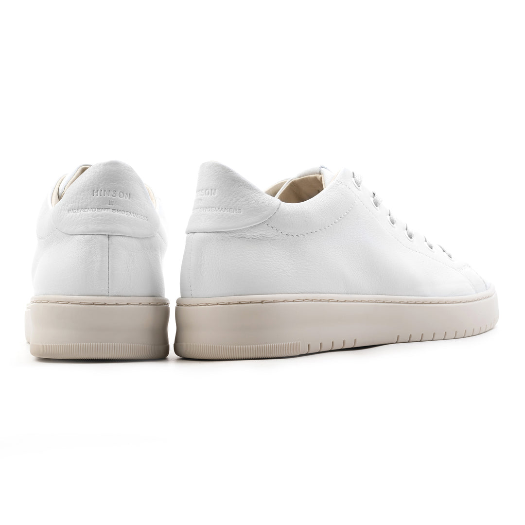 BENNET CITY LOW White Leather