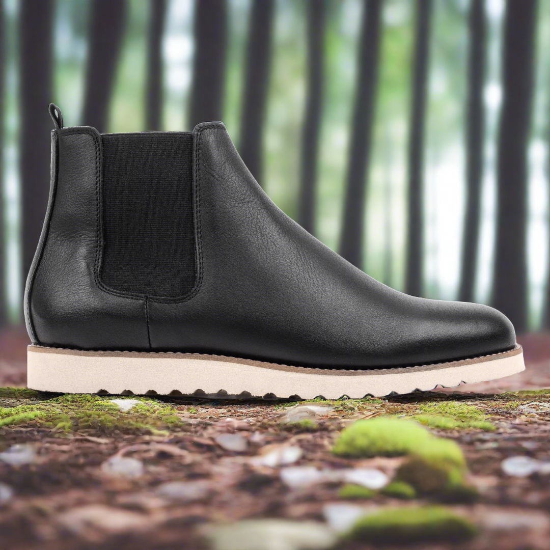 RAVAL CHELSEA BOOT Black Leather