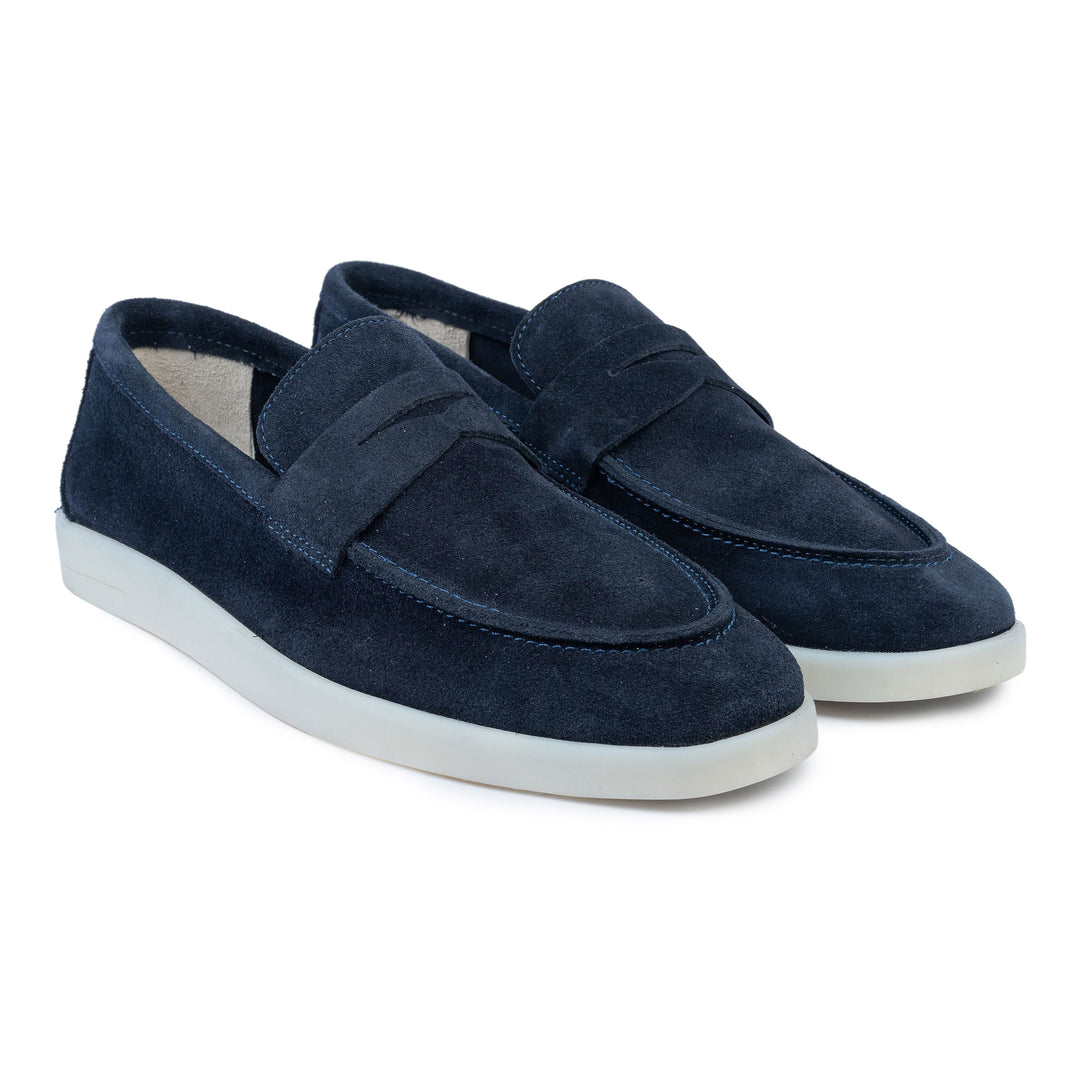 MILAN LOAFER Navy Suede