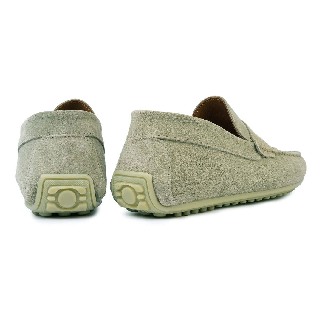 BJORN LOAFER Green Suede