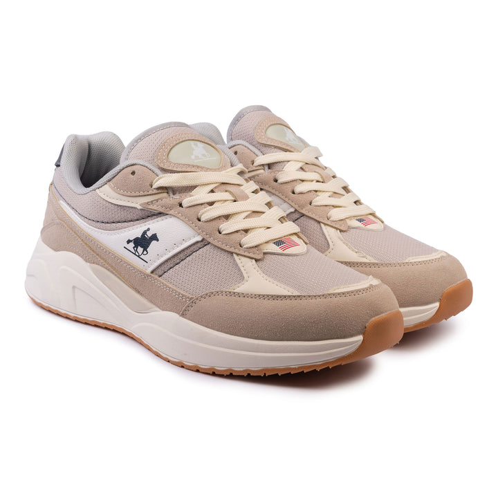 HAIG SNEAKER Beige Velours