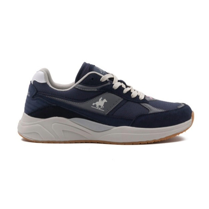 HAIG SNEAKER Navy Velours