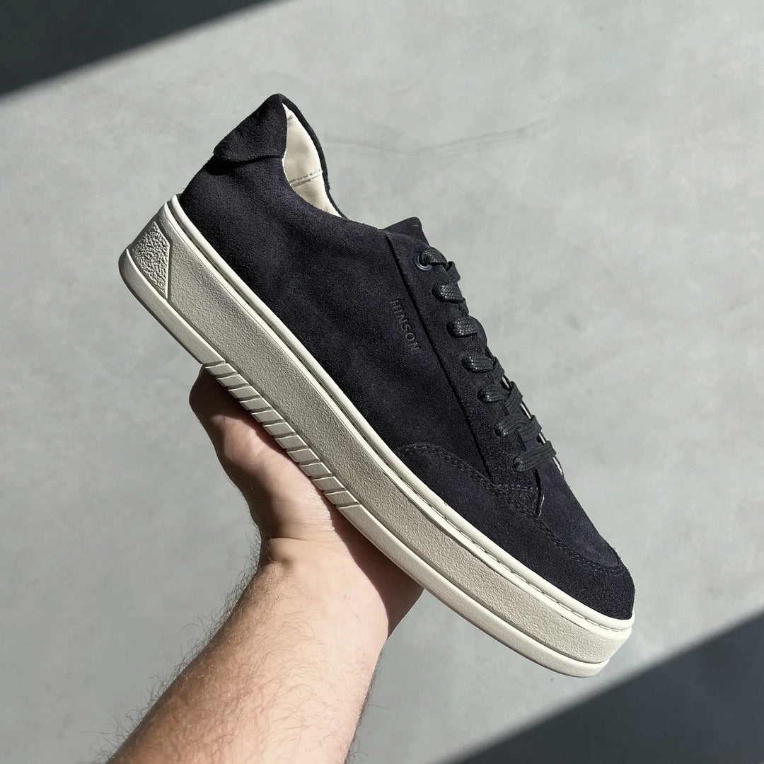 MILLER RETRO Dark Blue Suede