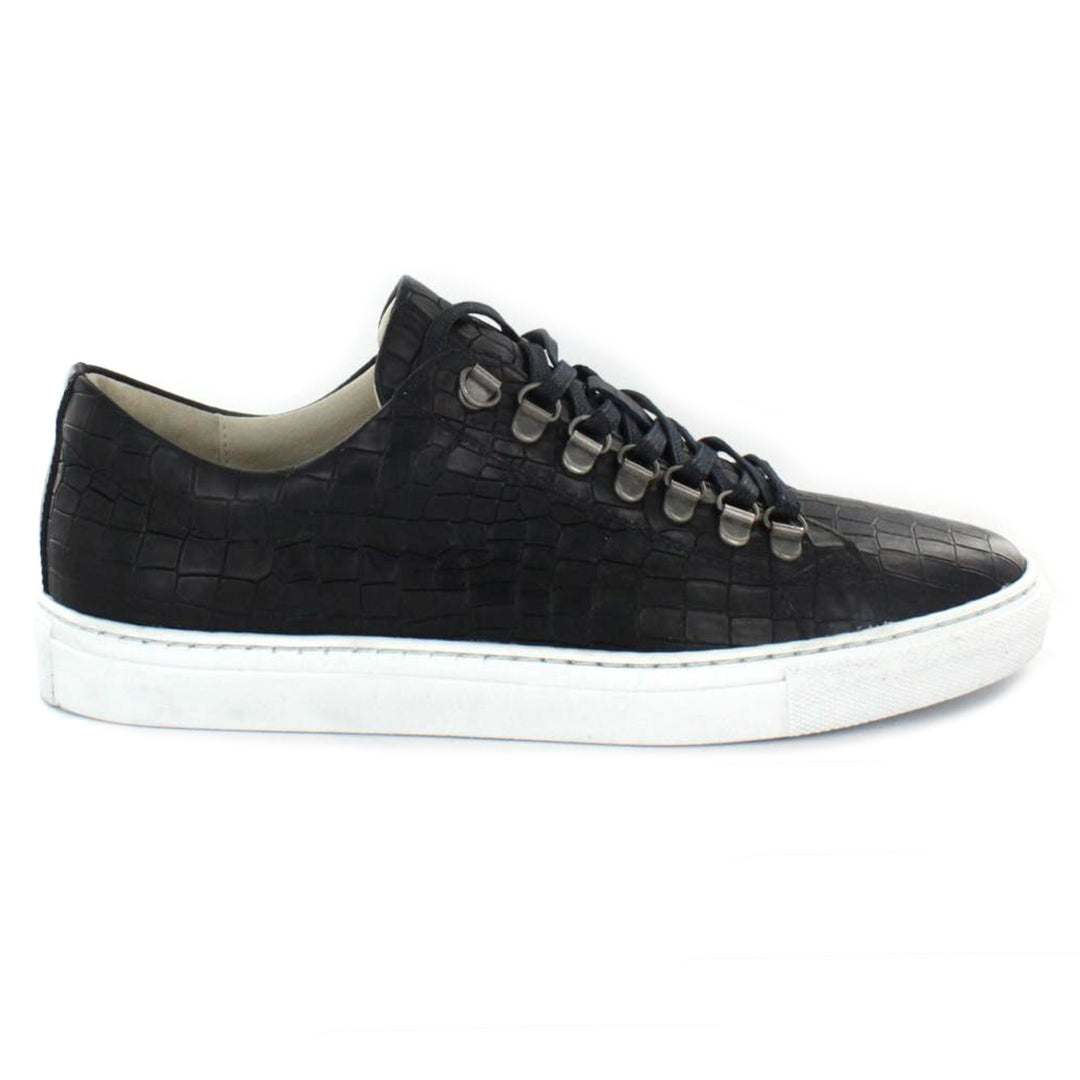 VELO SNEAKER ECO Navy Embossed Leather