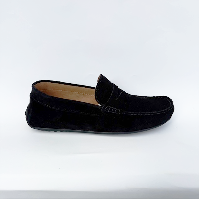 BJORN LOAFER Black Suede
