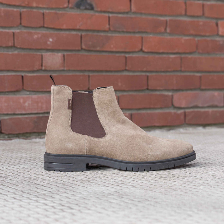 FRANK CHELSEA BOOT  Taupe Suede