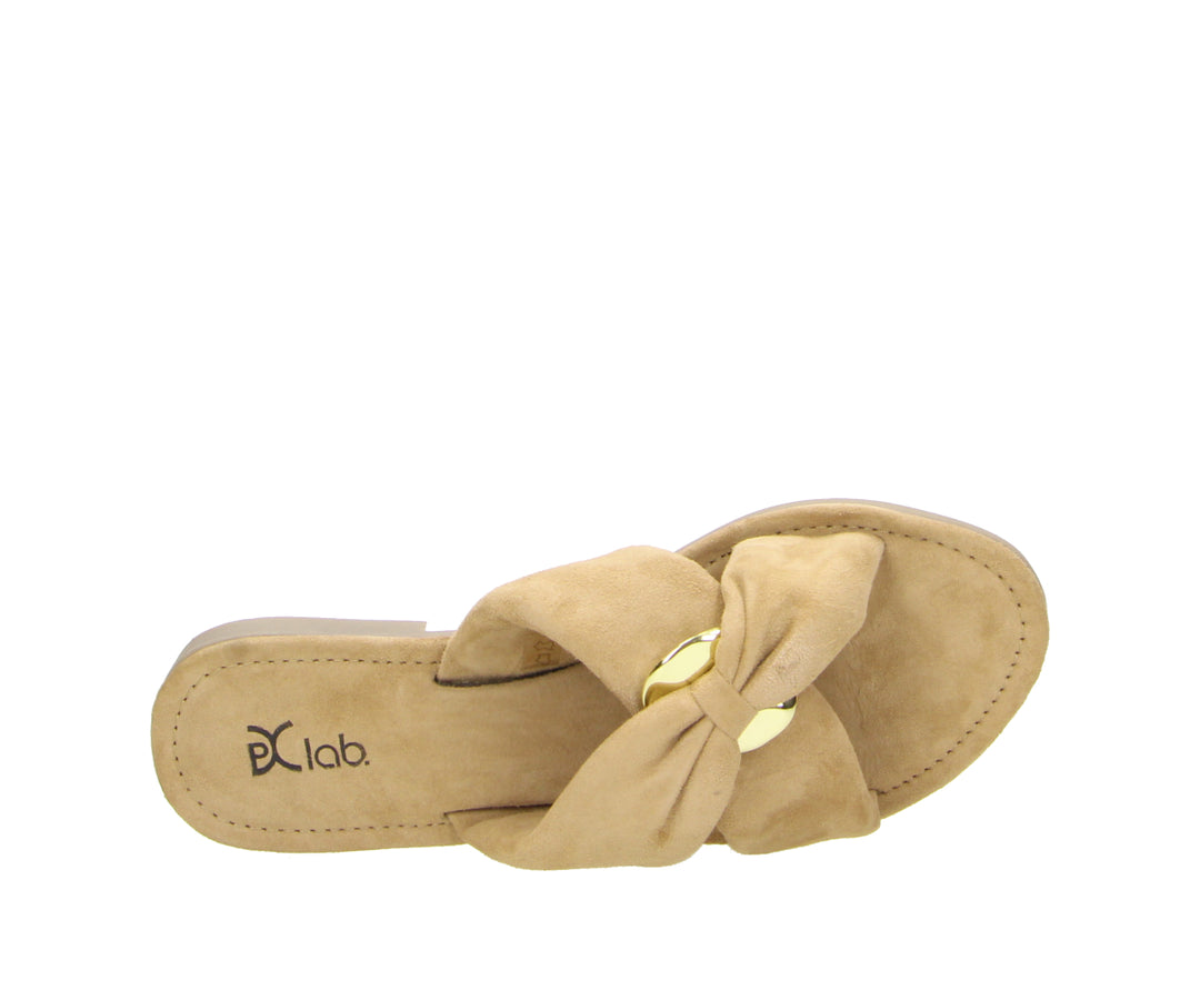 SAND SLIPPER ORN Taupe Suede