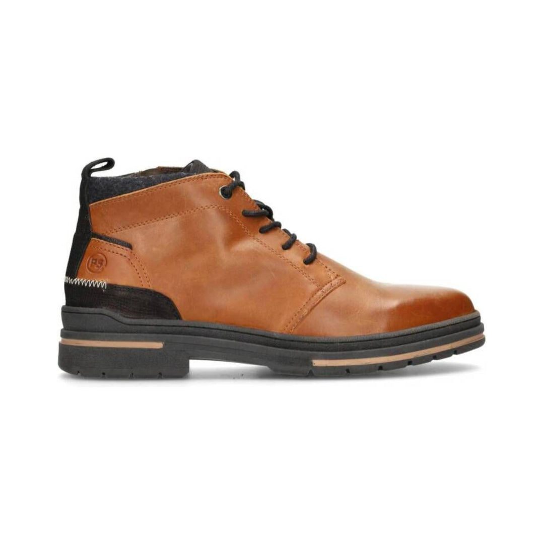 BRUT LACE UP BOOT Cognac Leather