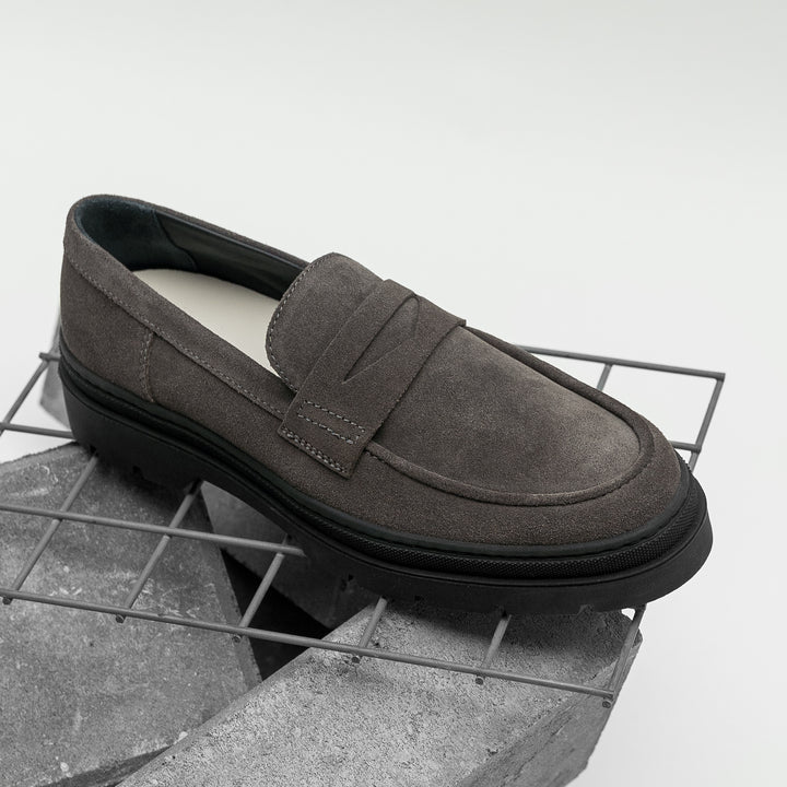 ELON LOAFER Antracite Suede