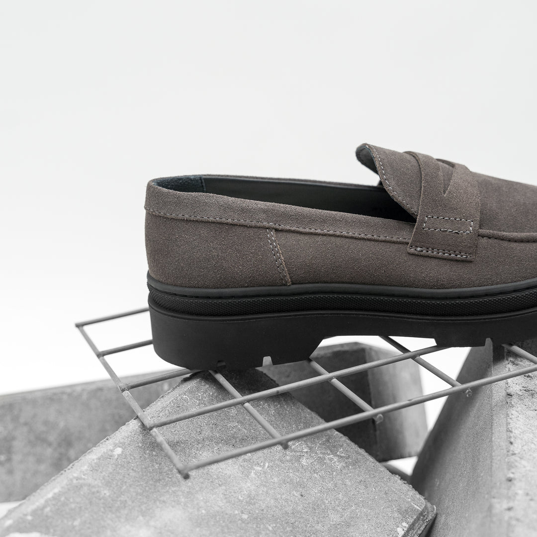 ELON LOAFER Antracite Suede