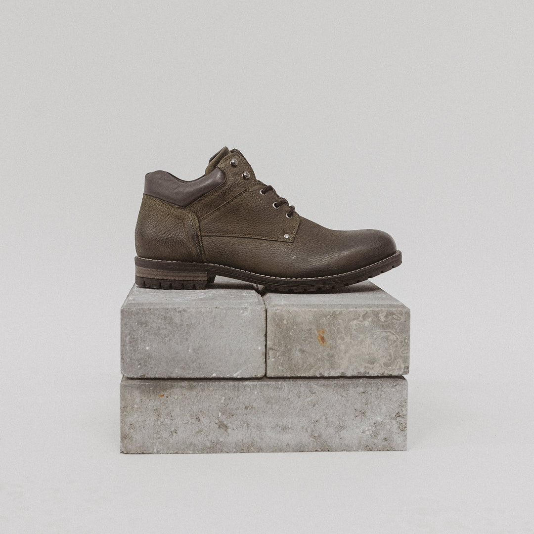 GORDON ANKLE BOOT Olive Nubuck