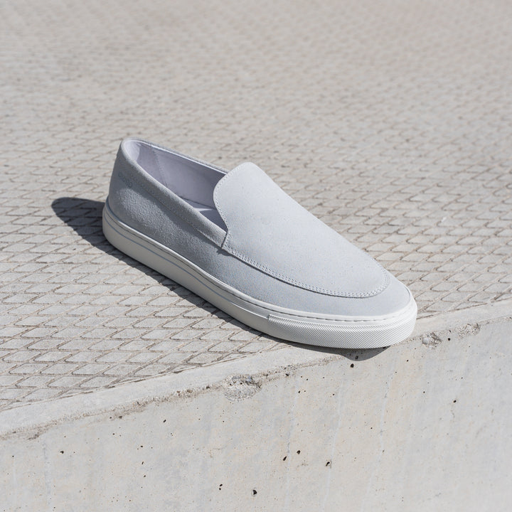 MALTON LOAFER White Suede