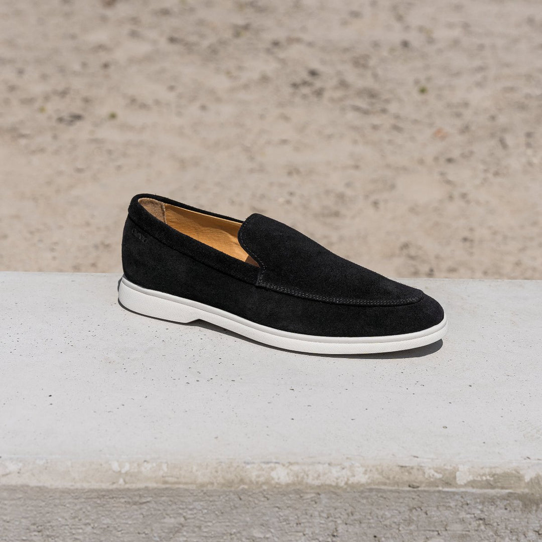 ACE LOAFER Black Suede