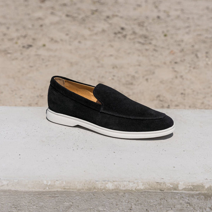 ACE LOAFER Black Suede
