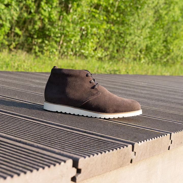 RAVAL CHUKKA Dk Brown Suede