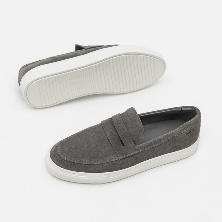 MALTON LOAFER SADDLE Fumo Suede