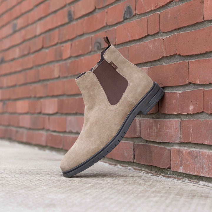 FRANK CHELSEA BOOT  Taupe Suede