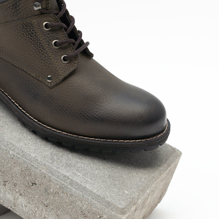 GORDON ANKLE BOOT Olive Nubuck