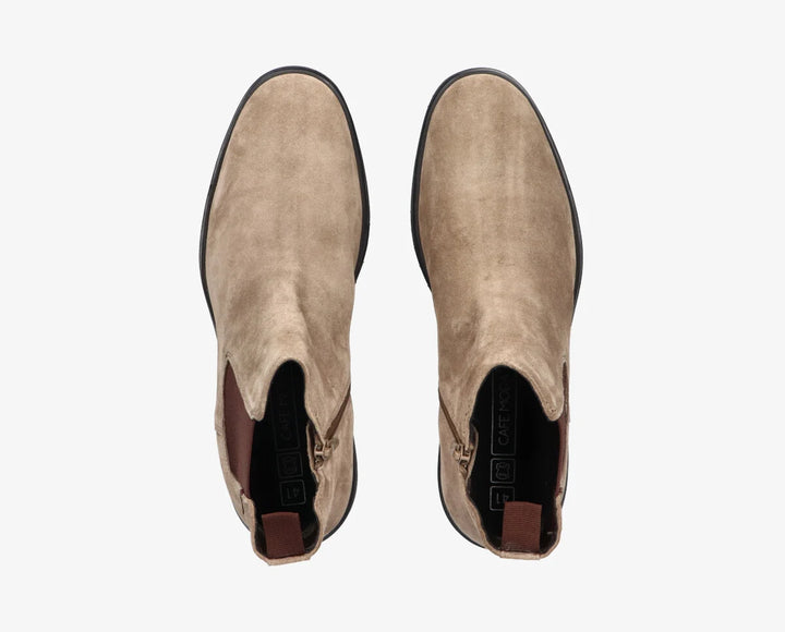 FRANK CHELSEA BOOT  Taupe Suede