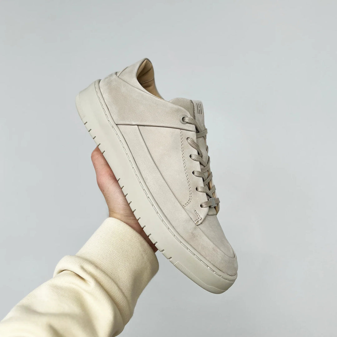 BENNET P4 LOW Beige Nubuck