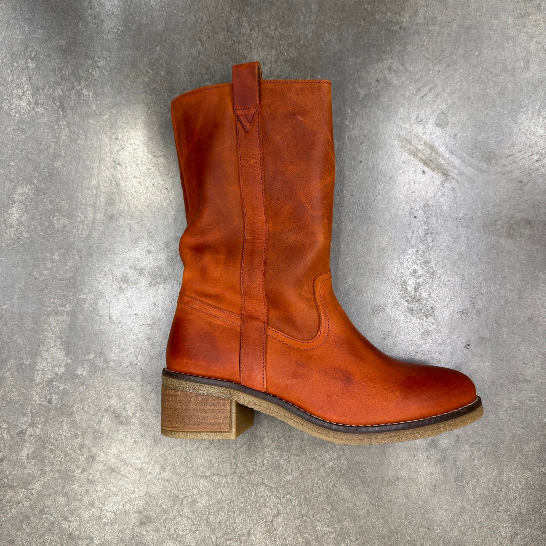 MATILDE HI BOOT Brick Leather