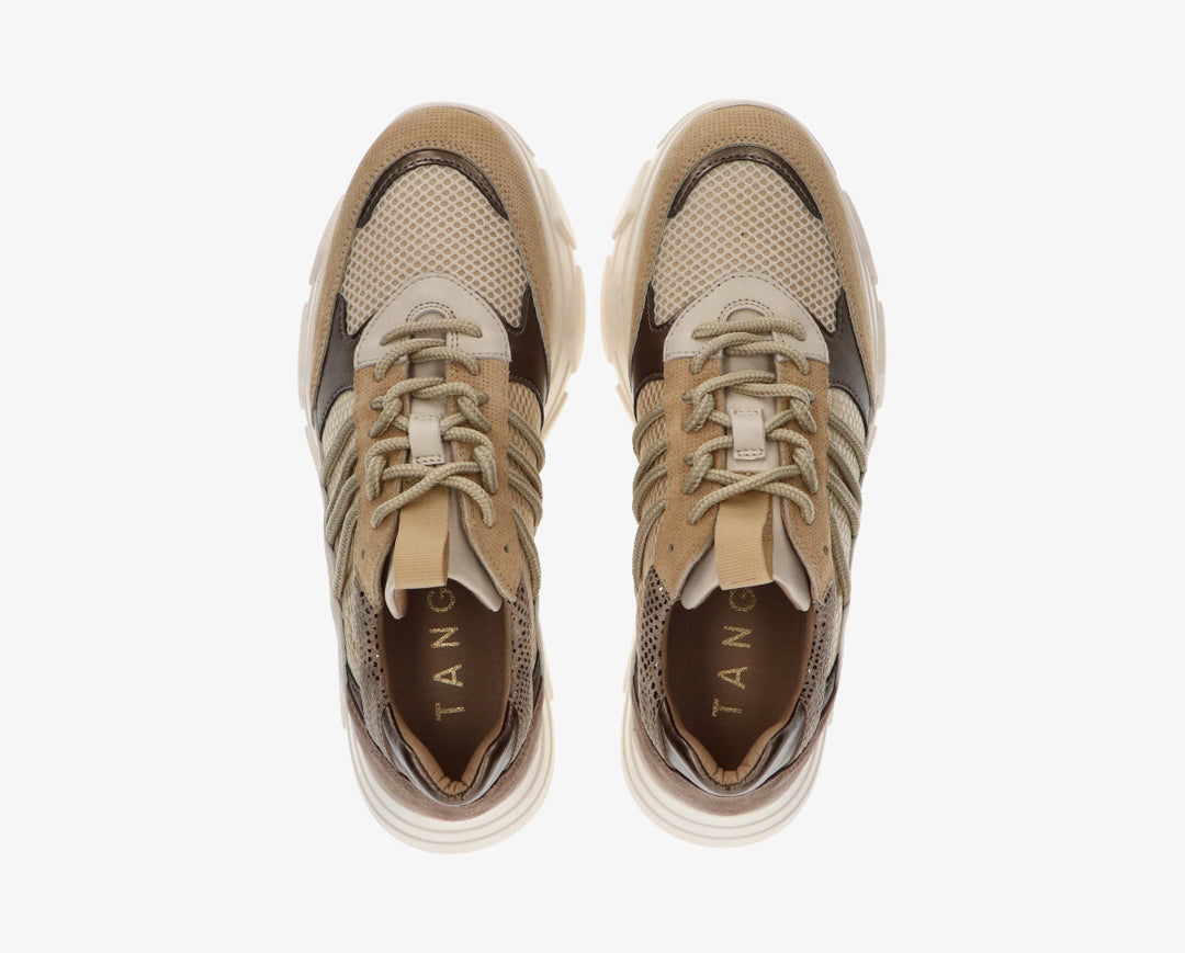 KADY FAT 435 White/Gold Leather