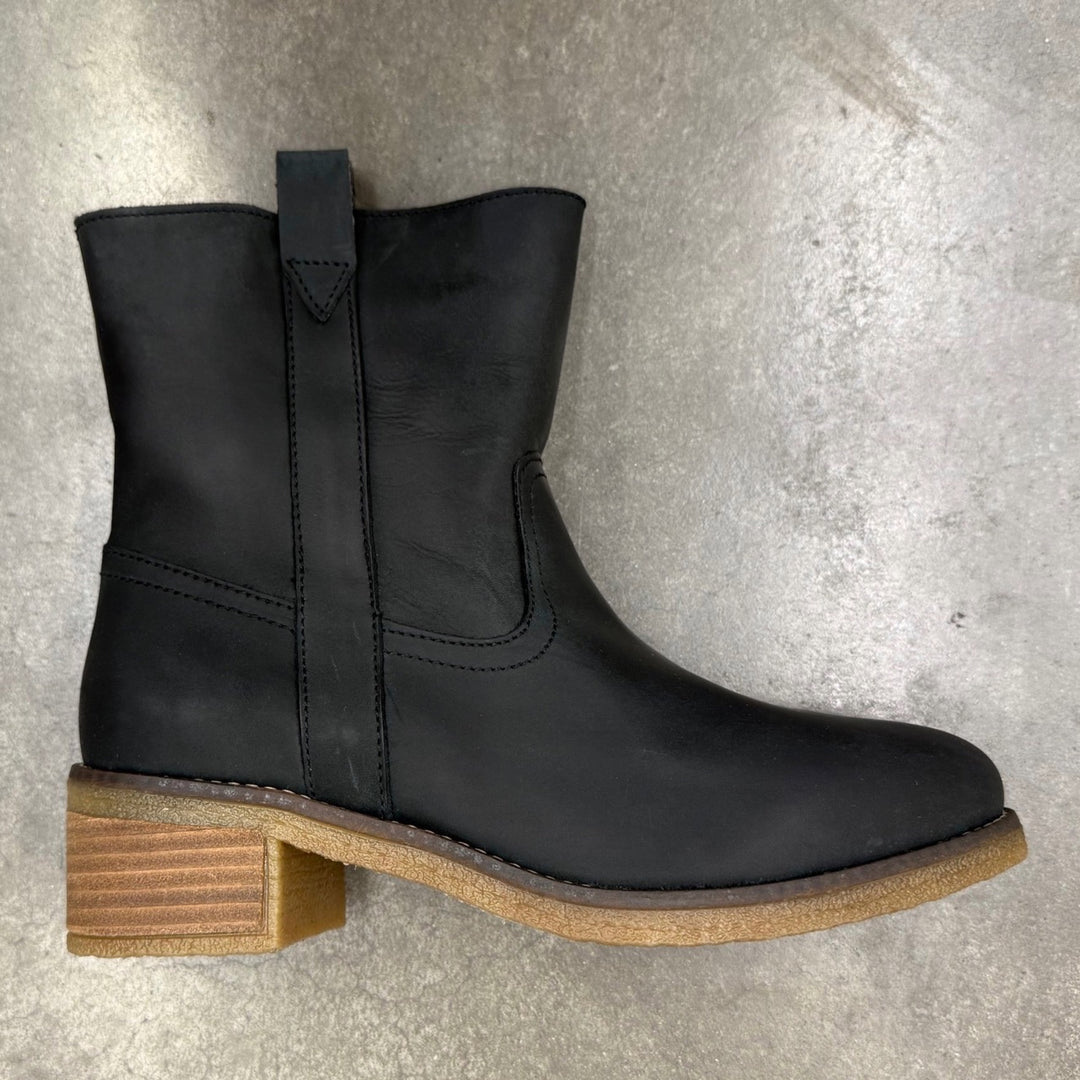 MATILDE LO BOOT Black Leather