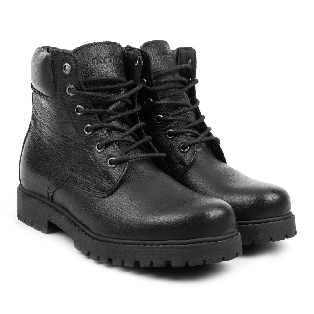 MONTANA LD ANKLE HIKING BOOT Black Leather Milled