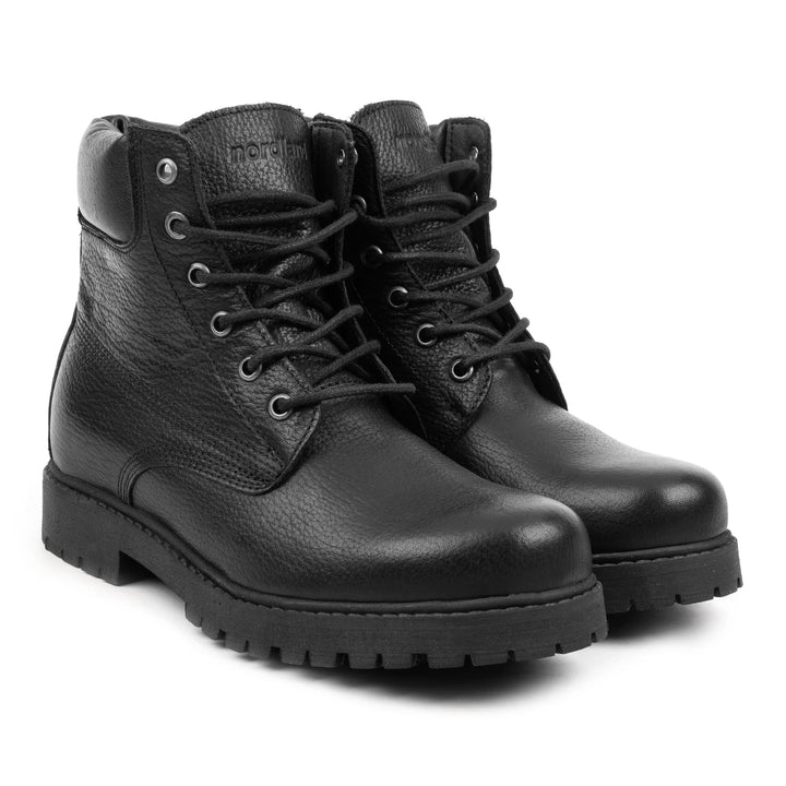 MONTANA LD ANKLE HIKING BOOT Black Leather Milled