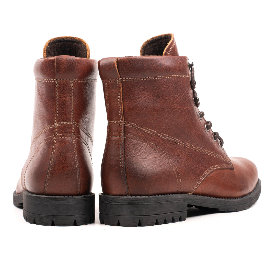 GORDON WAGONEER MID BOOT Chestnut Leather