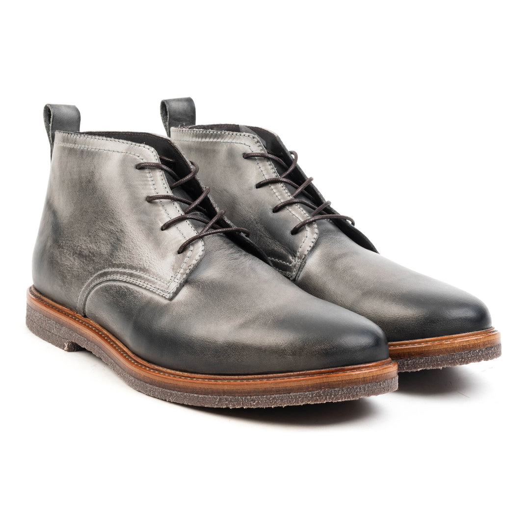 OSVALDO DERBY ANKLE Grey Nubuck