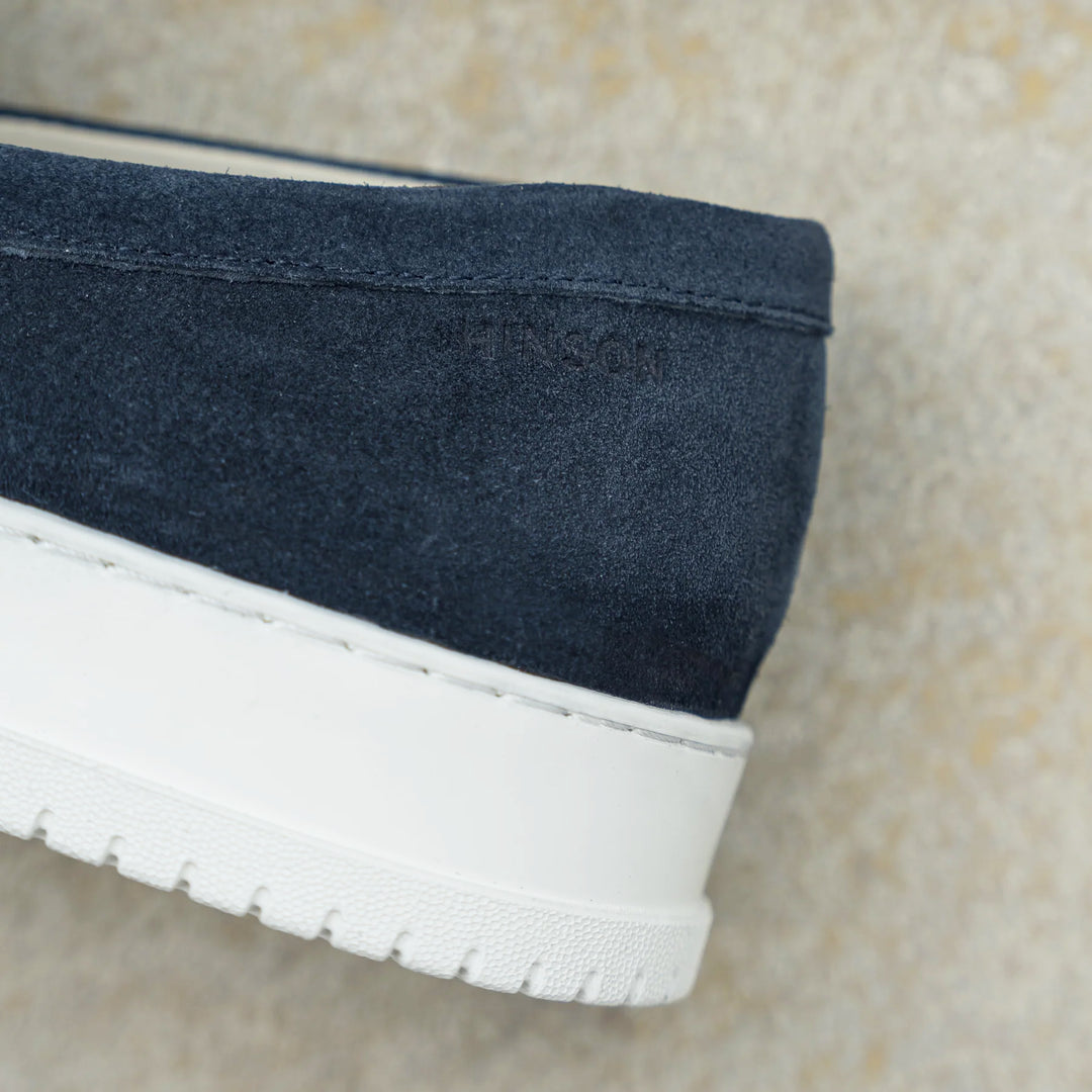 PALMER LOAFER Dk Blue Suede