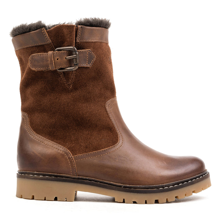 PLAZA BOOT Cognac Leather