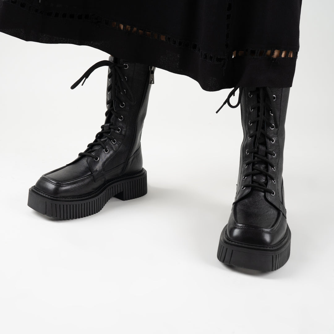 BLAKE LADIES BOOT Black Leather