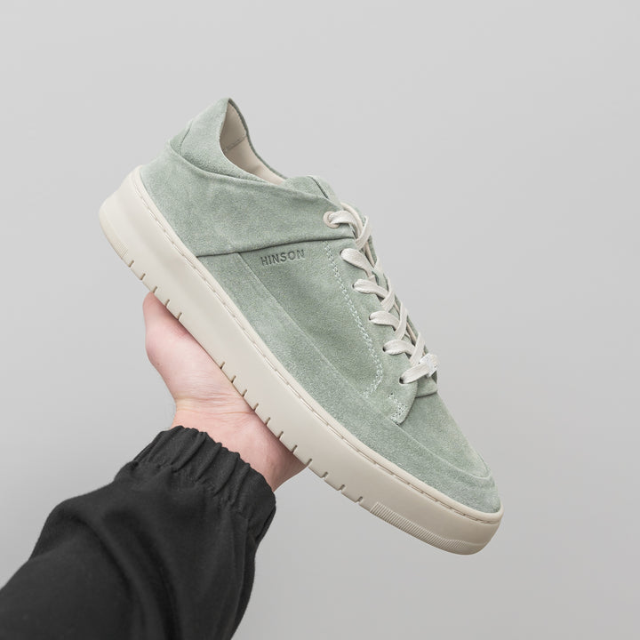 BENNET P4 LOW Mint Suede