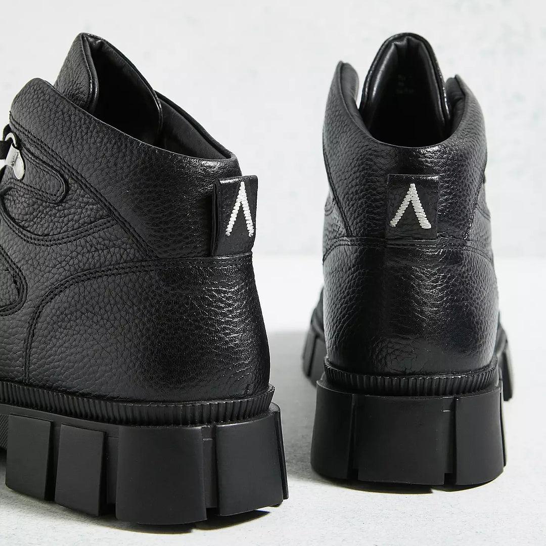 BORAGE BOOT Black Leather