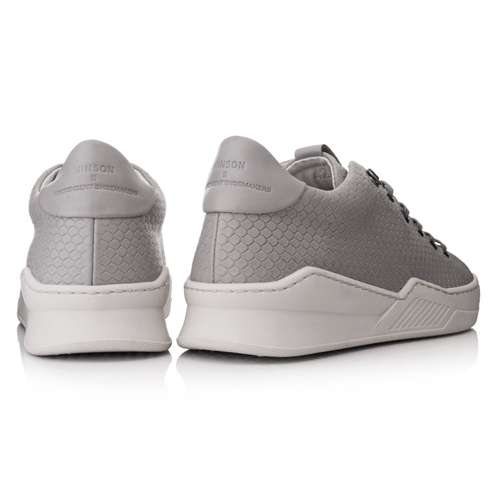 ESKO CITY LOW Dragon Lt.grey Embossed Leather