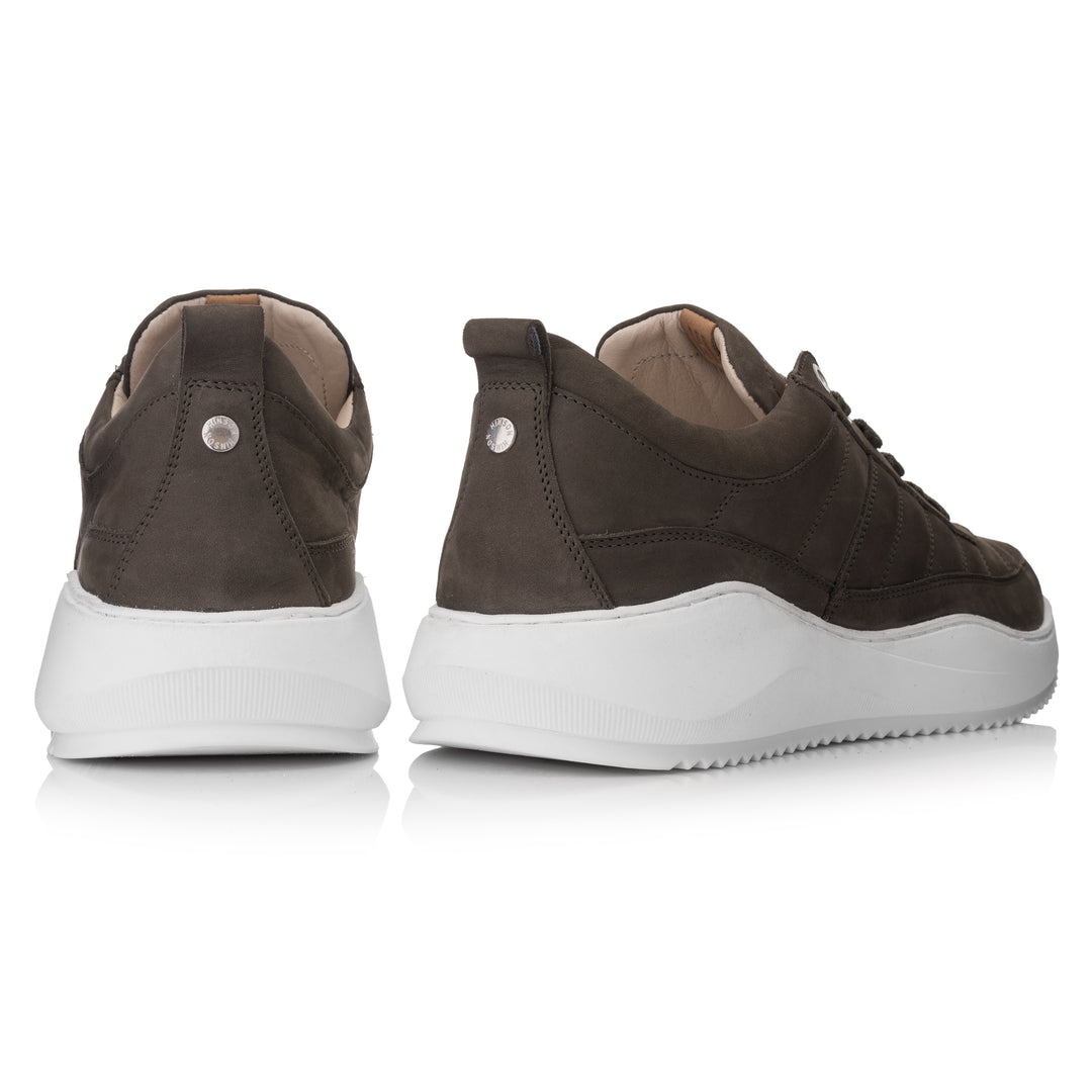 PACE PADDED LOW Olive - Nubuck
