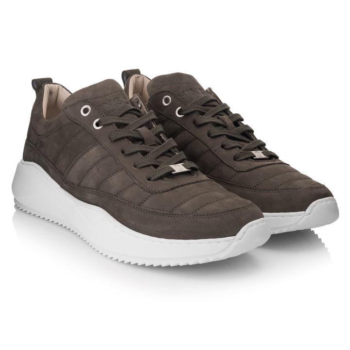 PACE PADDED LOW Olive - Nubuck