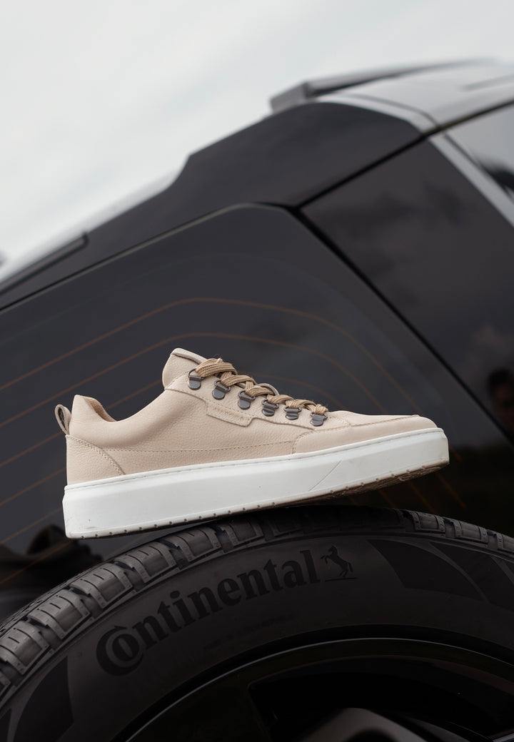 ENZO SNEAKER Beige Nubuck