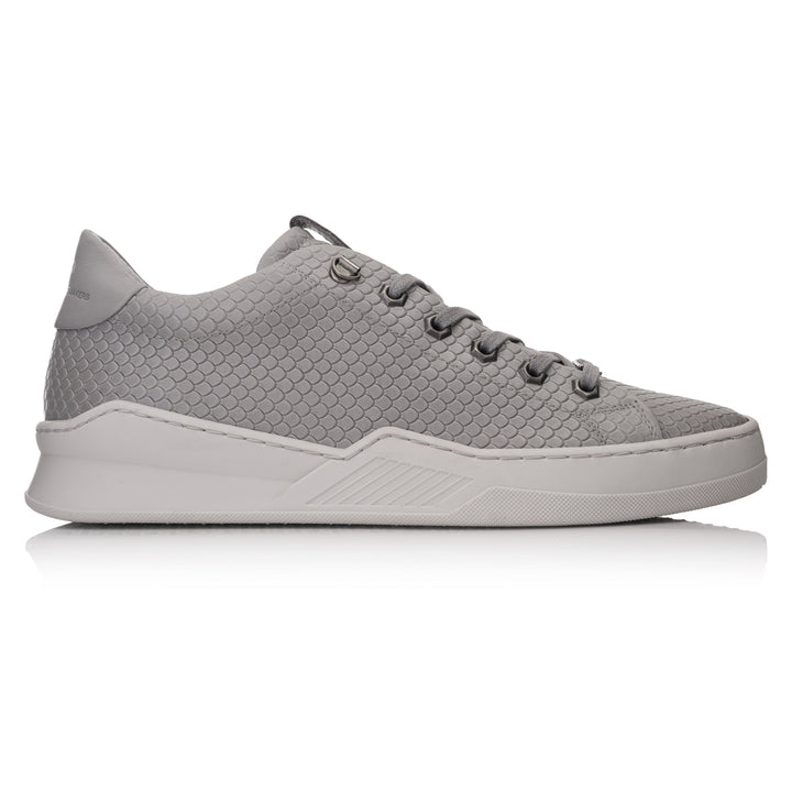 ESKO CITY LOW Dragon Lt.grey Embossed Leather