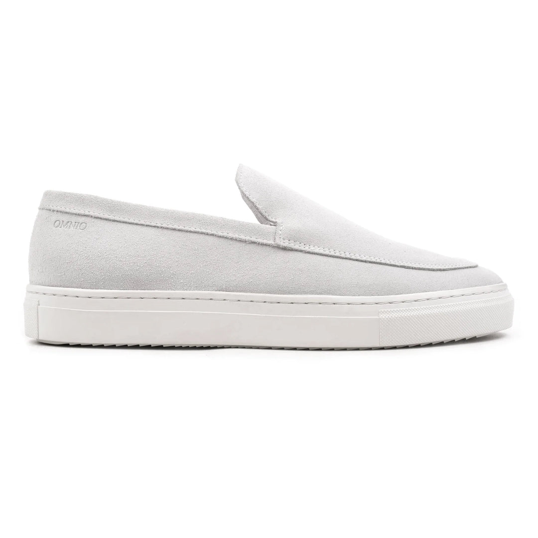 MALTON LOAFER White Suede